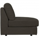 Vtwonen FAMILY 1-SEATELEMENT ROUNDCORNERRIGHT WOVENFABRIC ANTHRACITE thumbnail