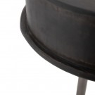Konsoll brunt tre/ metall 110x41x73 thumbnail