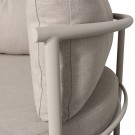 Mulberry rund salongseng aluminium sand thumbnail