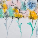 Abstrakt, håndmalt lerret 146x96 thumbnail