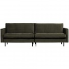 WOOOD RODEO CLASSIC SOFA 3-SEATER VELVET DARK GREEN HUNTER thumbnail