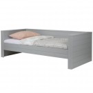 WOOOD Dennis sofaseng i furu - betonggrå for madrass 90 x 200 cm thumbnail