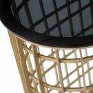 Konsoll gull metall-glass 107x32x78 thumbnail