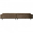 WOOOD STATEMENT XL 4-SEATER 372 CM VELVET TAUPE thumbnail