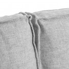 3 SEATER SOFA GREY 260 X 105 X 84 CM thumbnail