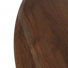 DINING TABLE BROWN ACACIA WOOD ROOM 130 X 130 X 76 CM SKU. 612793 thumbnail