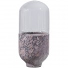 Asel bordlampe marmorglass gråbrun thumbnail