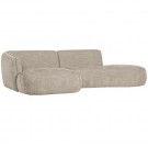 WOOOD POLLY CHAISE LONGUE LEFT SAND thumbnail