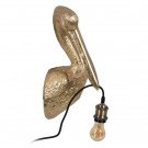 APPLY PELICAN GOLDEN RESIN LIGHTING 19 X 20 X 45 CM thumbnail