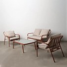 2025 OUTDOOR SET GARDEN TERRACOTTA STEEL 1 CM SKU. 614434 thumbnail