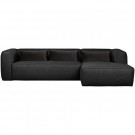 WOOOD BEAN CORNER SOFA RIGHT INCL. CUSHIONS DARK GREY thumbnail