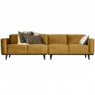 WOOOD STATEMENT 4-SEATER 280 CM VELVET HONEY YELLOW thumbnail
