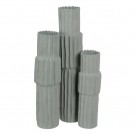 VASE GREEN CERAMIC DECORATION 21 X 21 X 75 CM thumbnail