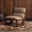 WOOOD OPULENT ARMCHAIR BOUCLÉ/WOOD NATURA thumbnail