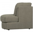 Vtwonen FAMILY 1-SEAT ELEMENT ROUND CORNERRIGHT WOVENFABRIC WARMGREY thumbnail