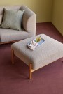 Hübsch Moment Pouffe Grey  thumbnail