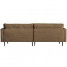 BePureHome RODEO CLASSIC SOFA 3-SEATER VELVET TAUPE thumbnail