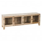 TV FURNITURE WORN WHITE MANGO WOOD 160 X 35,50 X 52,50 CM thumbnail