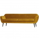 WOOOD ROCCO XL SOFA 230 CM VELVET OCHRE thumbnail