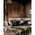 Vtwonen COUPLE DINING BENCH CORNER ELEMENT RIGHT LIGHT GREY thumbnail