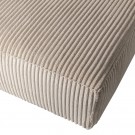 WOOOD BEAN CHAISE LONGUE RIGHT HEFTY RIBCORD TRAVERTIN thumbnail