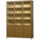 WOOOD EXHIBIT XL 3-DOORS CABINET METAL HONEY YELLOW thumbnail