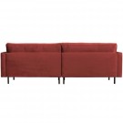 WOOOD RODEO CLASSIC SOFA 3-SEATER VELVET CHESTNUT thumbnail