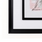 2stk, Abstrakt, håndmalt lerret 58x78 thumbnail