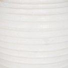 VASE WHITE FIBER CEMENT DECORATION 58 X 58 X 80 CM thumbnail