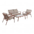 2025 OUTDOOR SET GARDEN TERRACOTTA STEEL 1 CM SKU. 614434 thumbnail