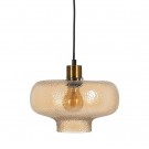 CEILING LAMP CARAMEL METAL-GLASS 26 X 26 X 15 CM thumbnail