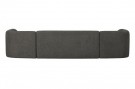 WOOOD SLOPING U-SHAPE SOFA GREY/BLACK MELANGE thumbnail