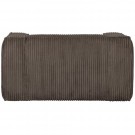 WOOD BEAN ARMCHAIR IN WIDE CORD VELVET, COLOR: MUD thumbnail