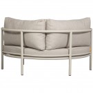 Mulberry rund salongseng aluminium sand thumbnail