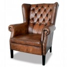 Kingston Deluxe Seater antik sort eller antikk middel-brun thumbnail