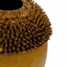 VASE MUSTARD CERAMIC DECORATION 32 X 32 X 48 CM thumbnail