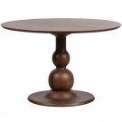 WOOOD BLANCO DINING TABLE Ø120CM MANGO WALNUT thumbnail
