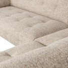 WOOOD Lloyd hjørnesofa høyre grovvevd naturmelert thumbnail