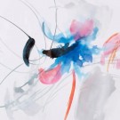 2stk, Abstrakt, håndmalt lerret 50x50 thumbnail