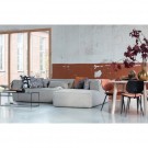 WOOOD BEAN CORNER SOFA RIGHT INCL. CUSHIONS LIGHT GREY thumbnail