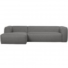 WOOOD BEAN CORNER SOFA INCL. CUSHIONS MID GREY thumbnail