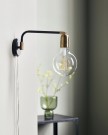 Vegglampe, HDMolecular, Sort/Messing fra Kr 1079.- thumbnail