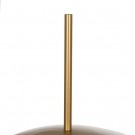 Gulvlampe matt gyllent jern/marmor 35x35x148 thumbnail