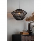 Bamboo hanging lamp black thumbnail