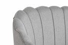 SPRAY sofa i polyester med metall ben  130X77X83 GRÅ thumbnail