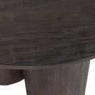 WOOOD Oona spisebord rundt med 3-bens mdf mørkebrun ø120cm thumbnail