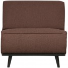 WOOOD STATEMENT 1-SEATER ELEMENT BOUCLE COFFEE thumbnail