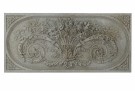 veggdekorasjon i Resin - i eldret grå 134X5X62 thumbnail