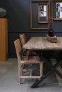 Poovar Dining Table in Recycled Wood thumbnail