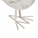 FIGURE CHICKEN WORN WHITE METAL 35,50 X 11 X 31 CM thumbnail